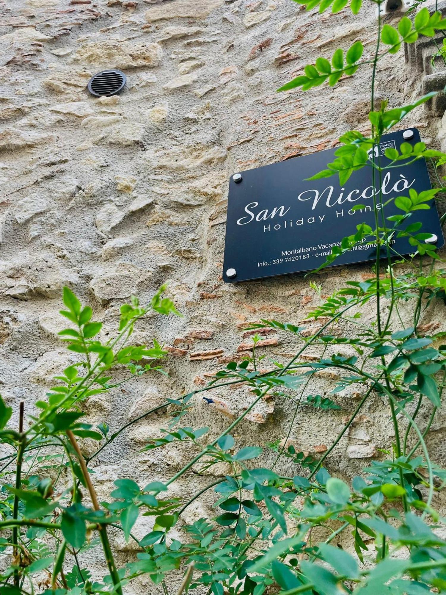 San Nicolo Holiday Home Montalbano Elicona Eksteriør billede